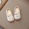 Comfortable Princess Leather Shoes for Toddler Girls Age 1-3 Fashionable Versatile