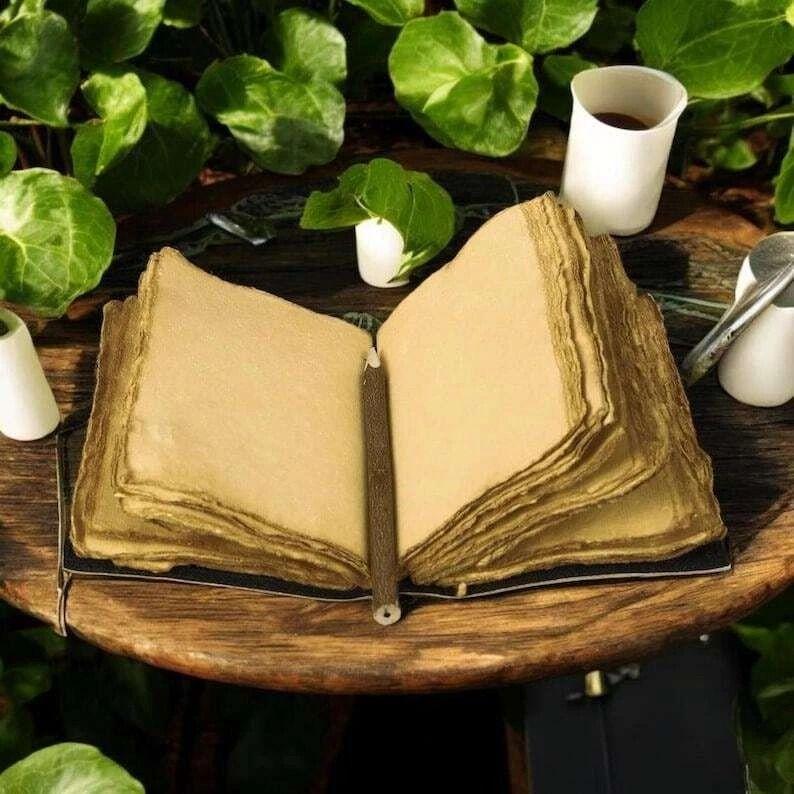 Handmade Tree of Life Leather Journal Celtic Notebook with Lock Gift for Him