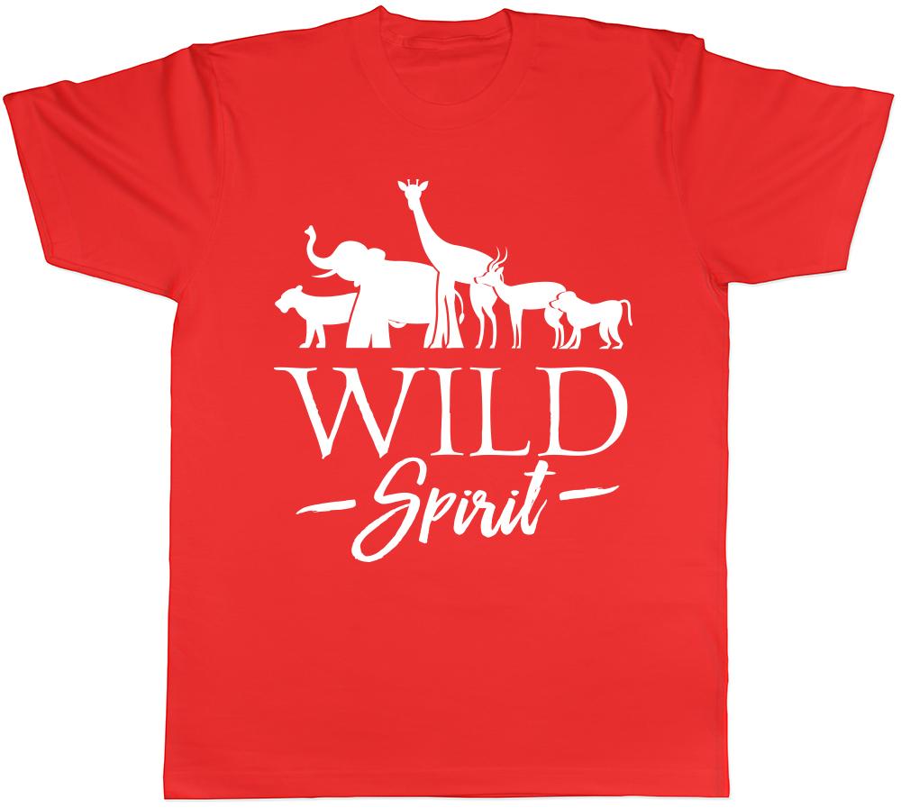 Wild Spirit Unisexs Unisexs Ladies TShirt Tee S