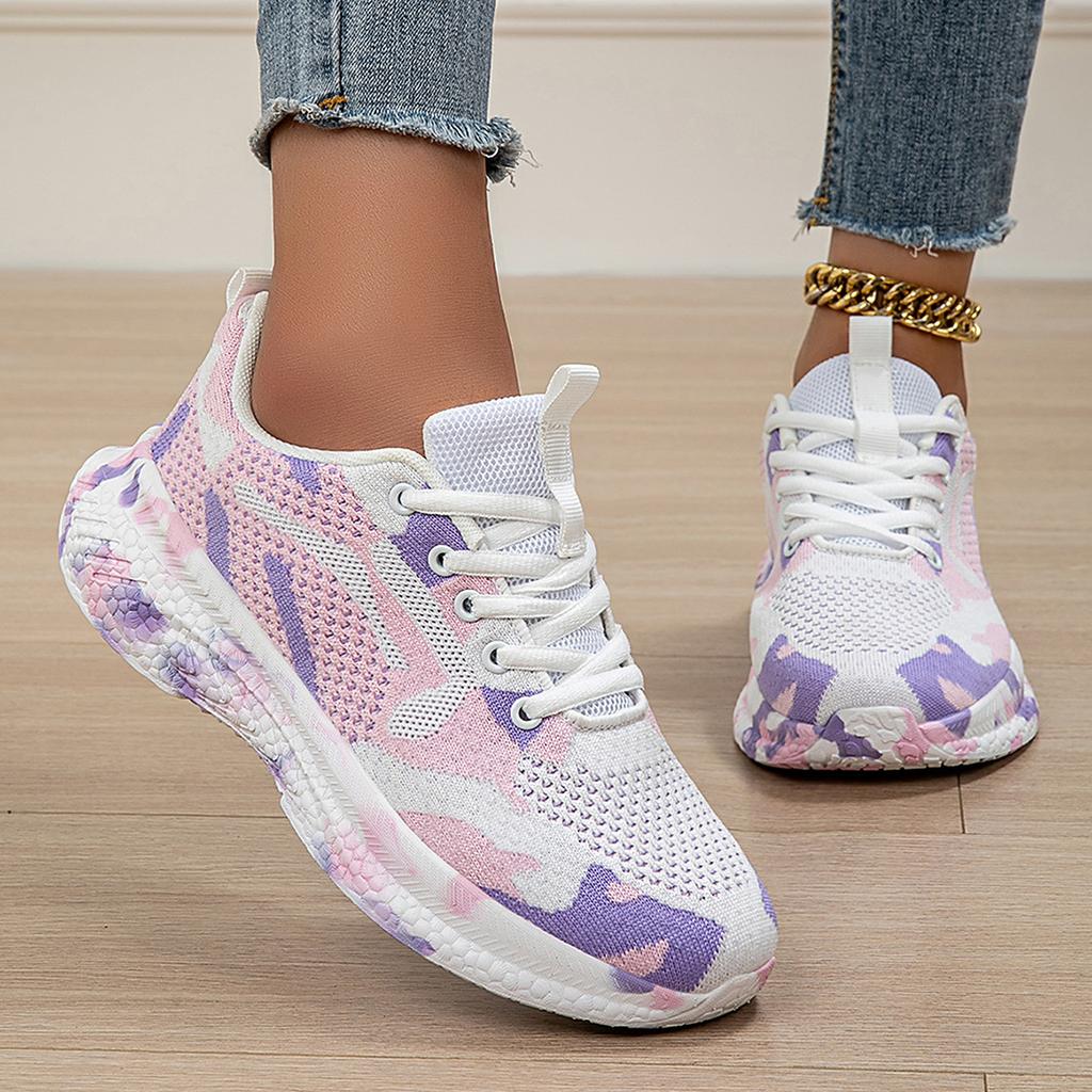 Large size camouflage shoes women's summer outdoor sports mountaineering student army training shoes mesh training shoes