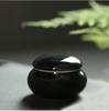 4pcs/lot Ceramic Mini Tea Cans Sealed Cans of Fragrant Powder Ceramic Pill Cans Pearl Powder Portable Travel Storage Tank