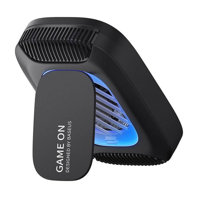 Uchwyt Z Ładowarką I Chłodzeniem Baseus Magpro Ii Ultra-Thin (Czarny)