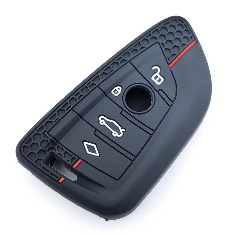 Silikon Fernbedienung Auto Schlüsselhülle Schlüsselanhänger Schlüsseletui Für Bmw X1 X3 X4 X5 X6 Serie 1 2 3 5 7 G20 G02 G05 G31 G23 F34 F15 F40 Ix3