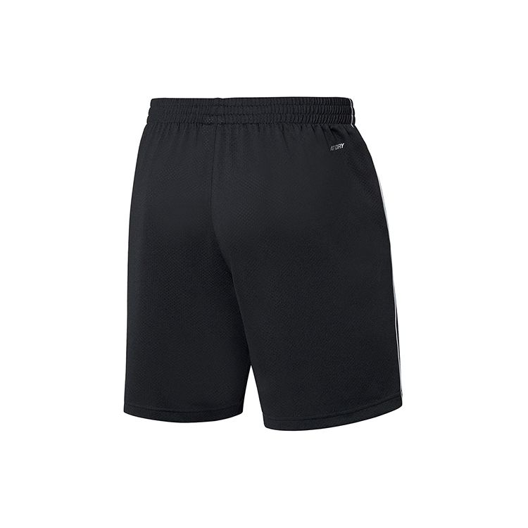 Li Ning Badminton Series Training Sports Competition Quick-Dry Casual Shorts Men Shorts Black AAPQ371-2