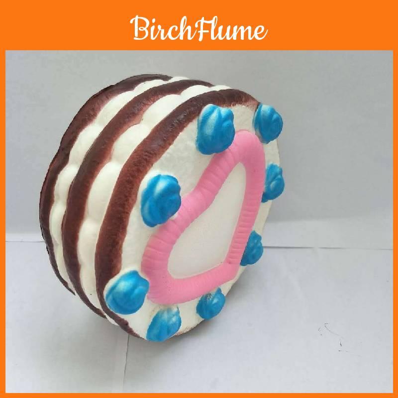 Pane alla Frutta a Forma di Cuore in Memory Foam Giocattolo per Alleviare lo Stress per Arredamento Casa