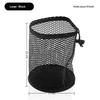 Golf Ball Holding Pouch Durable Drawstring Mesh Net Bag Hold 12/25/50 Balls Portable for Golf Training Competition Travel
