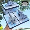 Jiang Xiaoxi J-16 and H-20 Alloy Fighter Bomber 6th Gen Metal Aerospace Military Model Toy