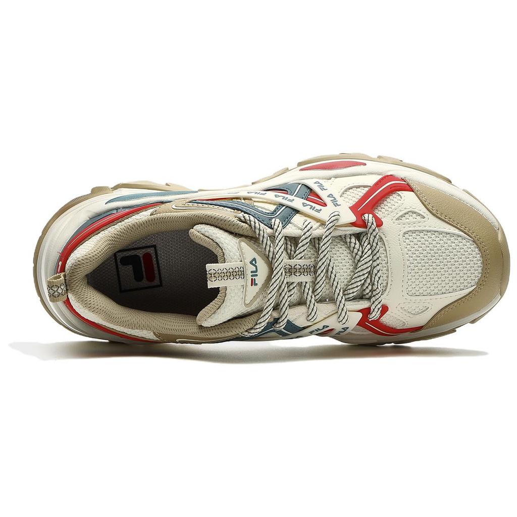 FILA Sofia 1S Fishbone Shoes Trendy Comfortable Versatile Low-Top Casual Shoes Women sneakers Light-Gray Brown F12W341105FAT