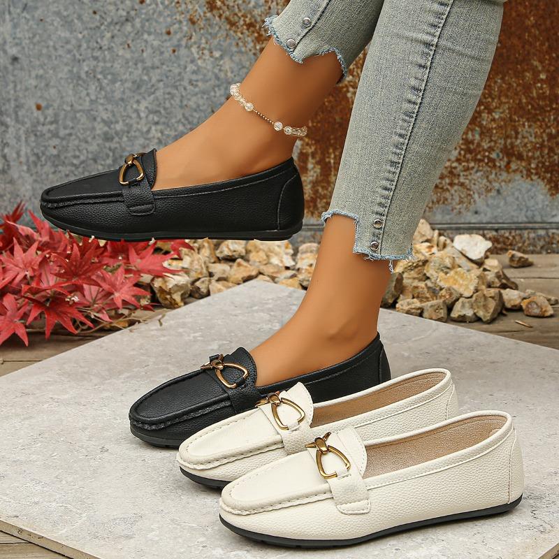 New Women's Flat Shoes Casual Loefers Ladies Elegant Butterfly-Knot Comfortable Shoes Women Soft Classic Office Shoes