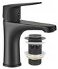 Elara Wall-Mounted Bathroom Cabinet, Gloss with Handles, Faucet & Siphon