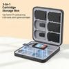 Portable Magnetic Game Card Box Holder Storage Box, For Game Slots and Micro Sd Card Slots, Suitable For Switch Lite/Oled