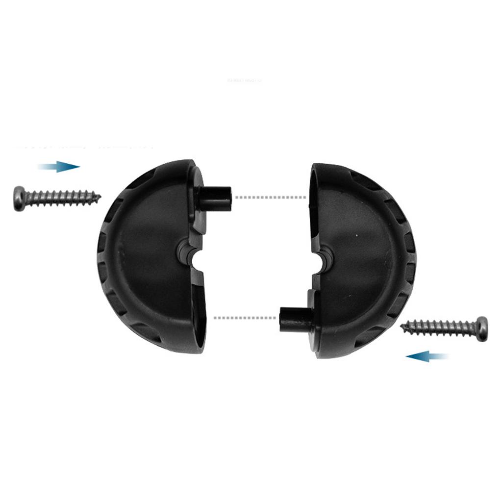 ATV/UTV-Windenkabelhakenstopper, robuste Gummikugel zur Positionierung für ATV/UTV-Anschlüsse