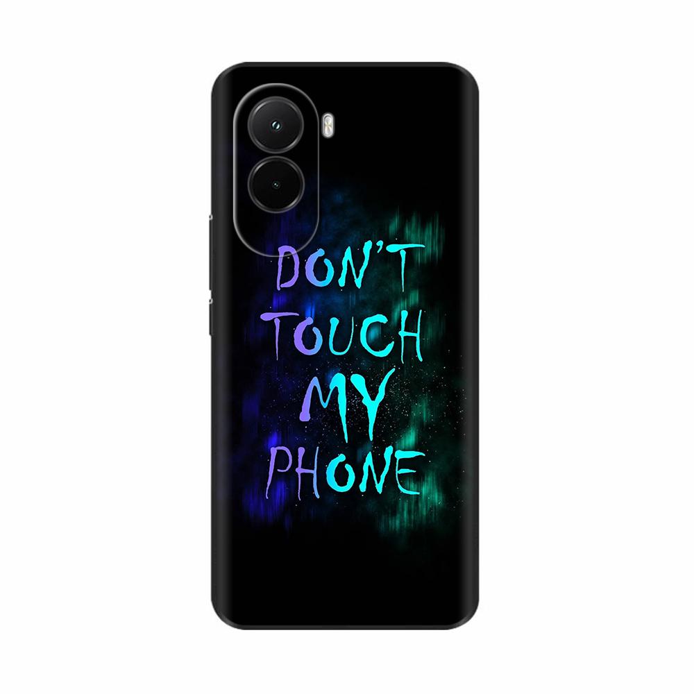 For Poco M7 4G Case Flowers Cartoon Animals Cool Style Soft Silicone Black Phone Cover For Xiaomi Poco M7 Case Fundas M 7 Bags