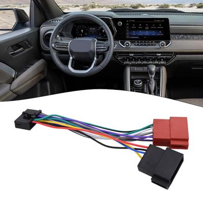 Conector de Fiação de Áudio CD Chicote de Fios para Rádio de Carro Compacto e Leve