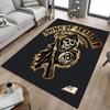 1pc Sons of Anarchy Themed Office Carpet Chair Mats - Durable Polyester Rug for Home Theater, Office, Dorm Room Decor - tA71