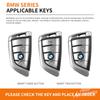 BBJC8 Fashion Racing Style Design Car Key Case Cover  Key Protective Auto Styling Accessories For BMW F20 G20 G30 X1 X3 X4 X5 G05 X6