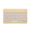 Wireless Bluetooth Keyboard with Round Keycaps for Apple & Huawei Tablets/Phones