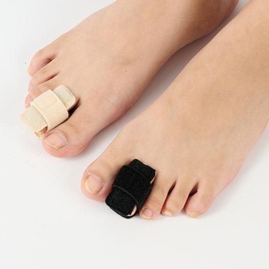 Hammer Toe Corrector, Adjustable Toe Splint Wrap with Aluminum Plate, Toe Straightener for Curled Bent Toes Women Men Day And Night Use