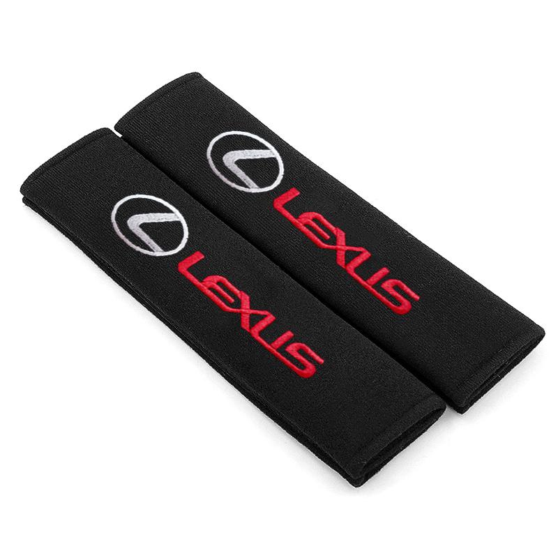 

2Pcs Car Seat Belt Shoulder Pad Protective Cover Car Accessories For Lexus ES RX NX LS UX LM LX GX LC RZ IS CT GS RC HS LBX