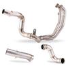 DUKE790 Titanium Exhaust Front Section: Non-Destructive AR Tail Upgrade.