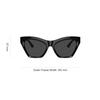 Burberry Full Frame Irregular Shape Sunglasses Women Sunglasses Black 0BE4420U-30018755