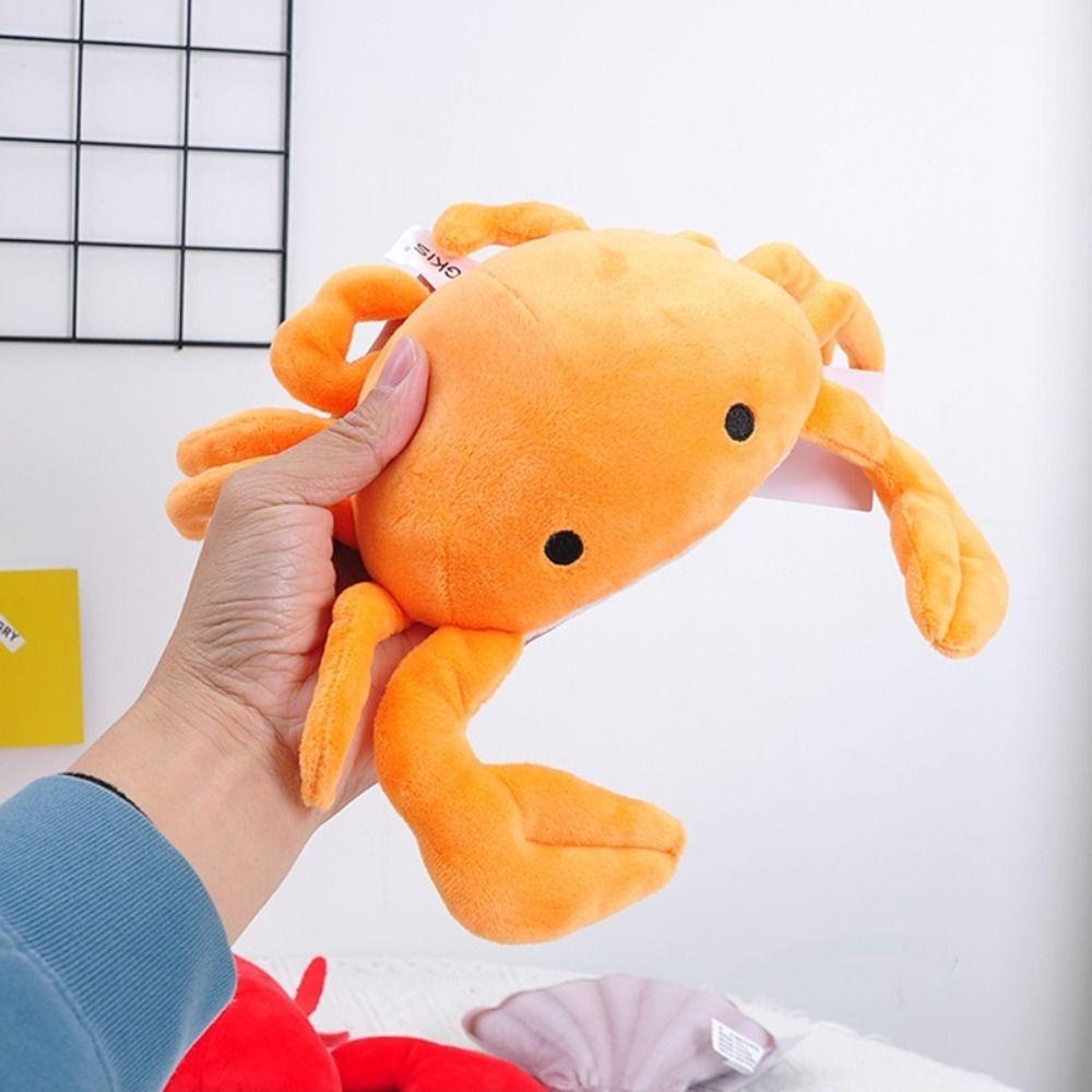 Fish Aquarium Ocean Animal Plush Toy Marine Park Squid Crab Plush Kids Toy