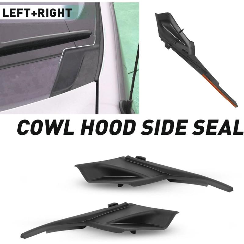Vehicle Specific Front Windshield Wiper Side Cowl Covers Trim Suitable for 53866-08020 53867-08020 Left and Right 2pcs
