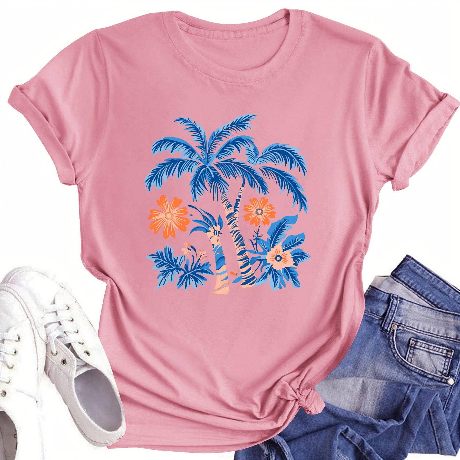 

Футболки для малышей, девочек и мальчиков, детские футболки с короткими рукавами и принтом для мальчиков и девочек 150 розовый