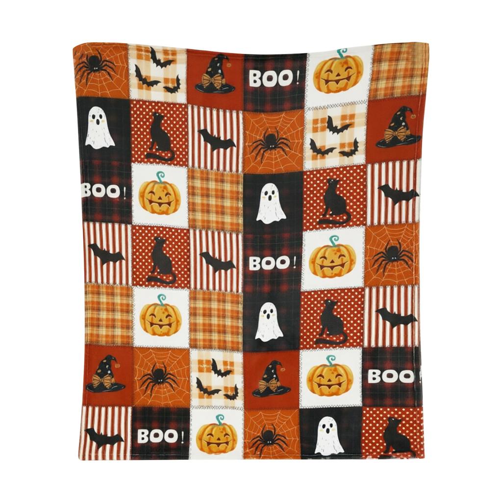 Soft Throw Blanket for Fall Halloween Thanksgiving, Cozy Decorative Plush 70 Cm