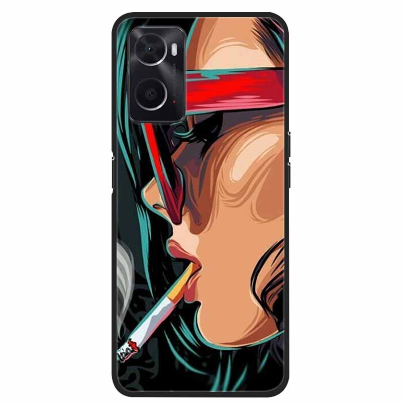 Für OPPO A36 A76 A96 Hülle Stoßfest Weiches Silikon TPU Rückseite für Oppo A76 A 36 96 OppoA96 Handyhüllen für Oppo A76 Niedlich