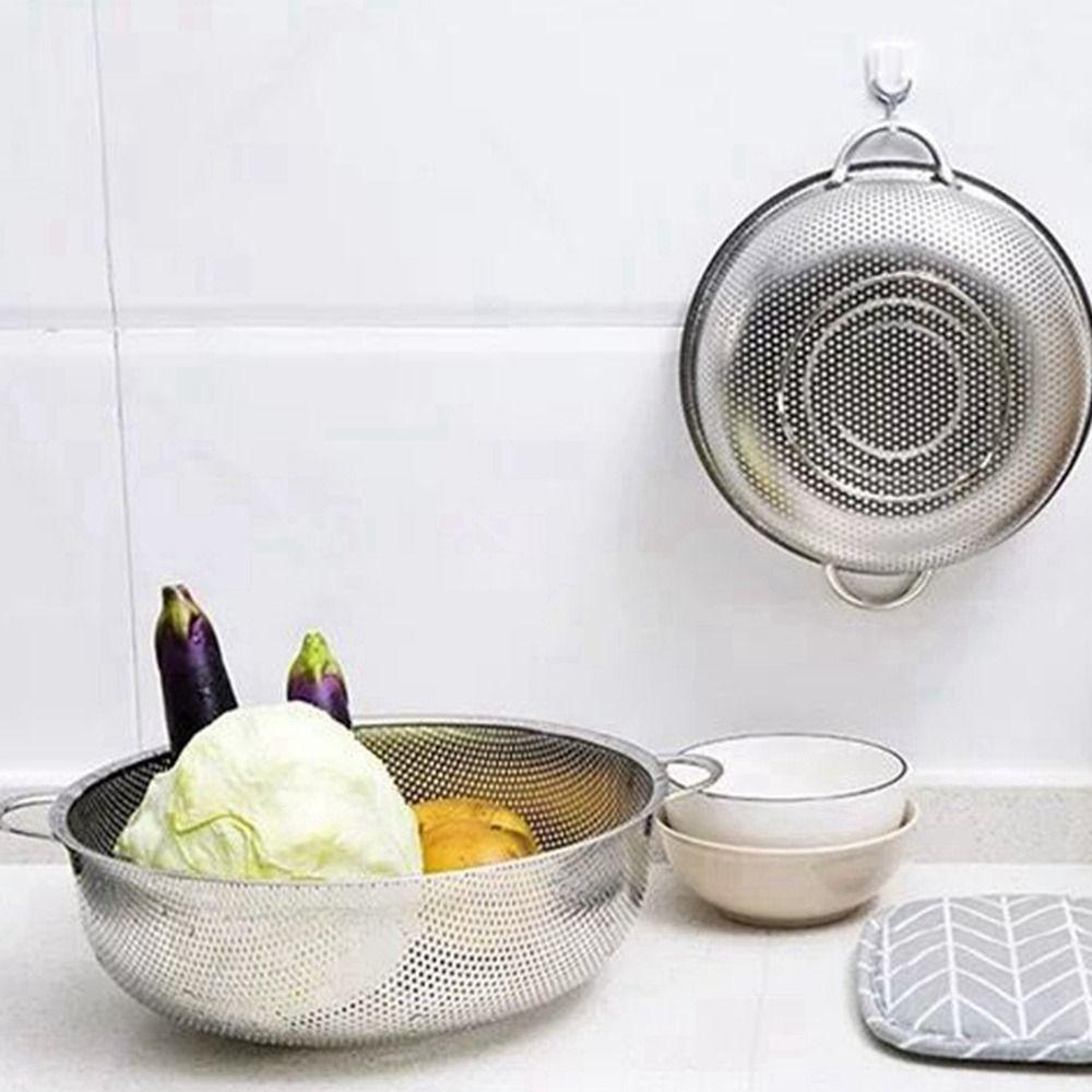 Fruit Rice Vegetable Washing Basket Drain Basket Kitchen Tool Accessories Colander Basket