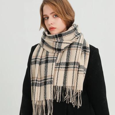 Теплий кашеміровий плед Жіночий Дорожній Зимовий Шарф Модний Плед Пашміна Товста Шаль Накидка з Китицями Повсякденний Буфанда Пончо Новий