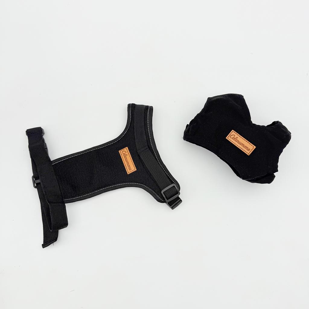 Dog Vest Style Harness Small Medium Dogs Escape Proof Dog Head Cover Comfortable Breathable Pet 1 Piece Set