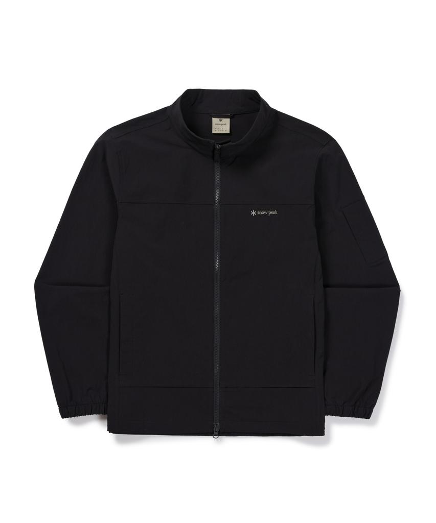 SNOWPEAK APPAREL Root Stand Neck Windbreaker (S26Fmrwb68) Black