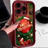 Ae113 Merry Christmas art Santa design art Phone Cases for Samsung A54 A05s A55 A53 A15 S23 S24 Ultra S25 Plus A35 Angel Eye Ladder Protective Cover