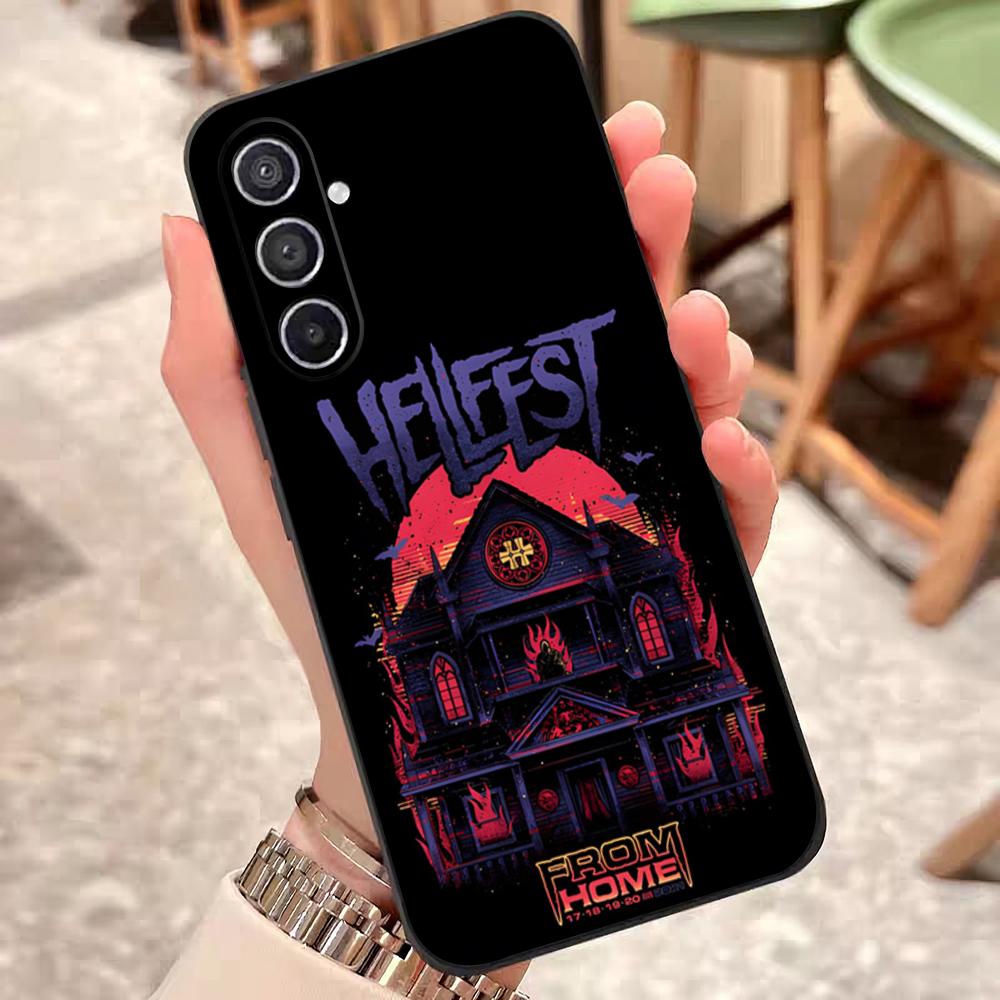 Hellfest Music Phone Case For Samsung S26 S25 Edge S24 S23 S22 S21 S20 Ultra Plus Fe Galaxy Silicon Cover