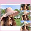 Summer Uv Blocking Wide Brim Hat For Women Full Face And Neck Coverage
