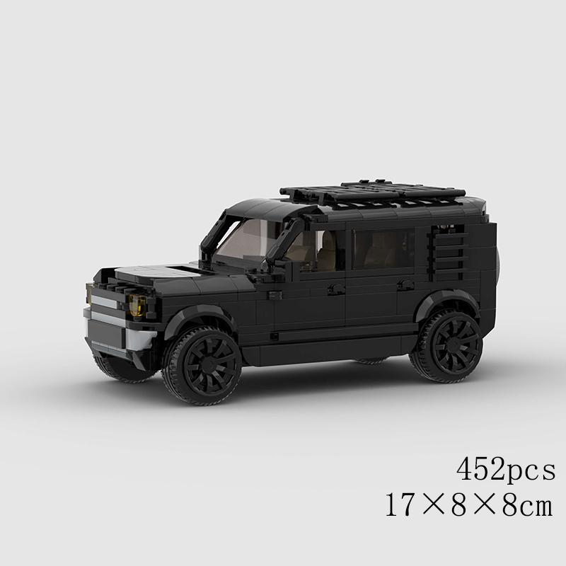 MOC Off Road Car Building Blocks Pickup Truck Bricks Cross Country Jeep SUV Humvee Speed Race City Overland Technical vehicle