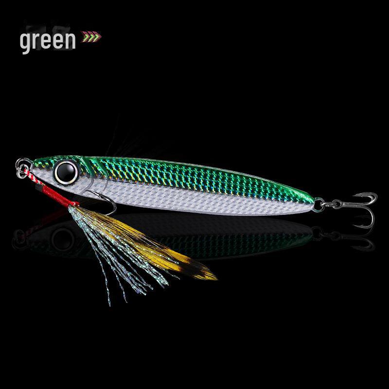 Upturned Mouth Nemesis Fishing Lure: Iron Plate Fish Scale Design for Full Water Layer