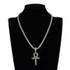 Men's 4mm Cuban Chain Necklace - European American Hip Hop Style Tennis Pendant Jewelry