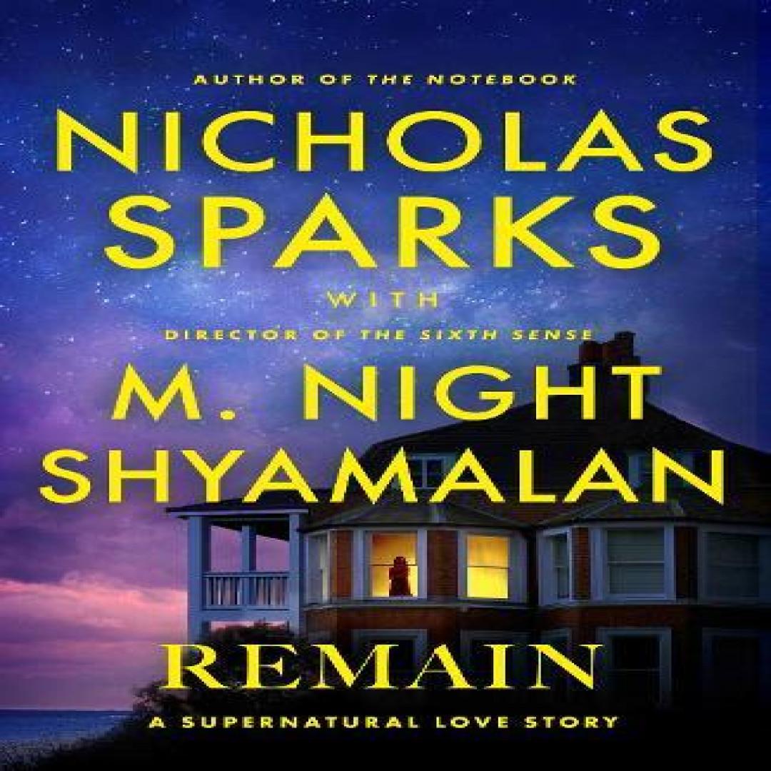 Blijf bij M. Night Shyamalan Hardback Boek 9781408724842