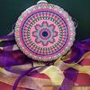6" & 7" Uyghur Ribbon Tambourine Hand Drum for Dunhuang Apsara Dance