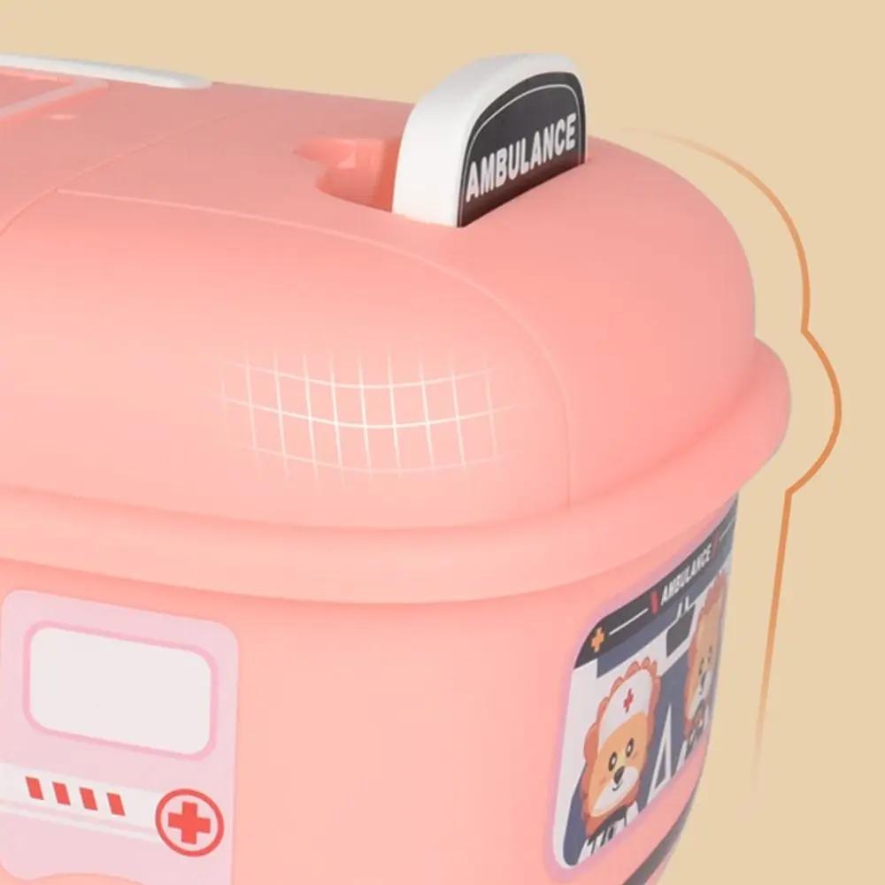 Multicolor Storage Boxes Multi-functional Multi-size Pulley Carrying Box Plastic Cartoon Car Organizier Box Home Organizier