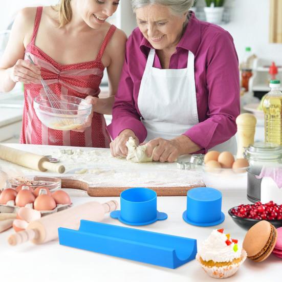 Cake Pop Mold with 9-Inch Tray Easy Press Push Cake Stick Mold 3D Printed Cutter Baking Molds for Home Professional Use