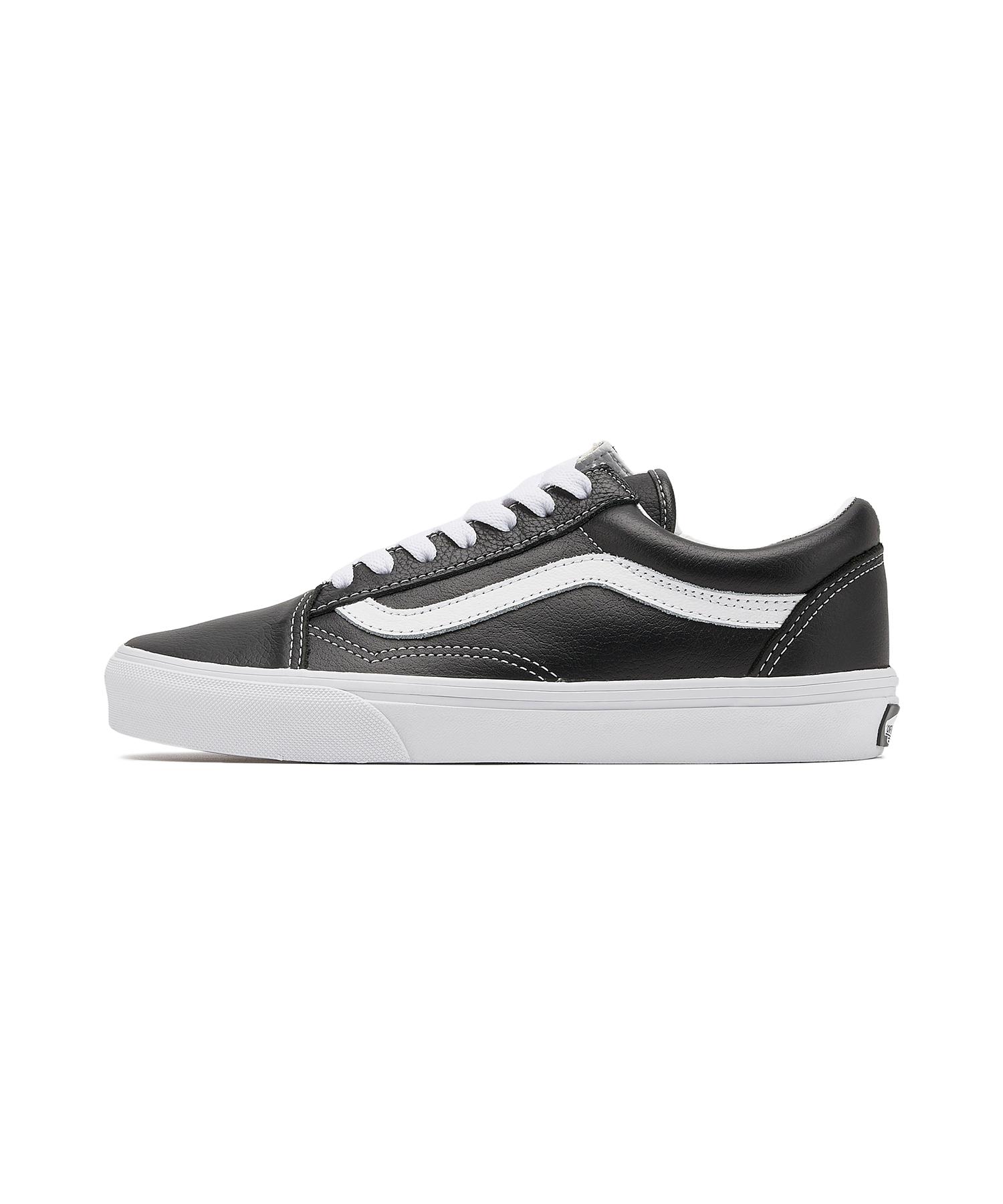 Vans Old Skool - (Leather) Black:True