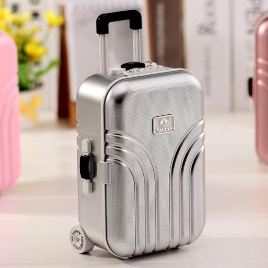 Valigia per bagagli, design a orologeria, scatola musicale, custodia regalo di compleanno