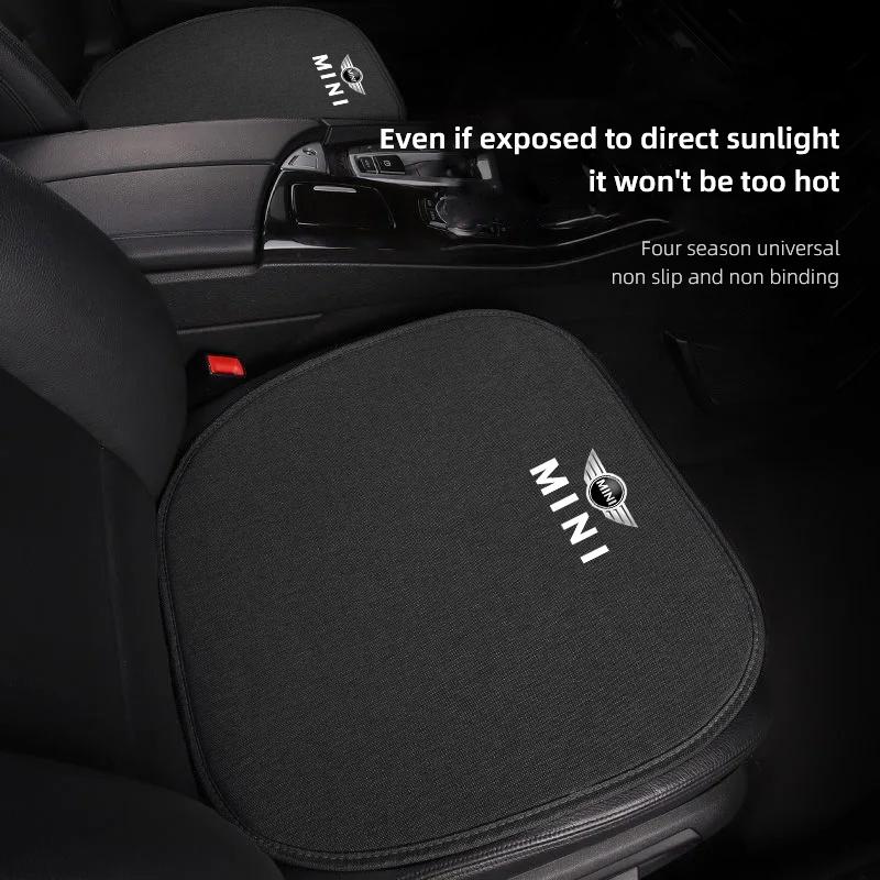 Car Seat Blcak Cushion Breathable Protector Pad Auto Interior For qaz9 JCW F54 F55 F56 F57 F60 R50 R52 R53 R55 R56 R57 R58 R61 9qaz