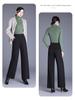 Women's Woolen High-Waisted Wide-Leg Pants: Winter 2025 Loose, Thick, Straight-Leg Casual Wear
