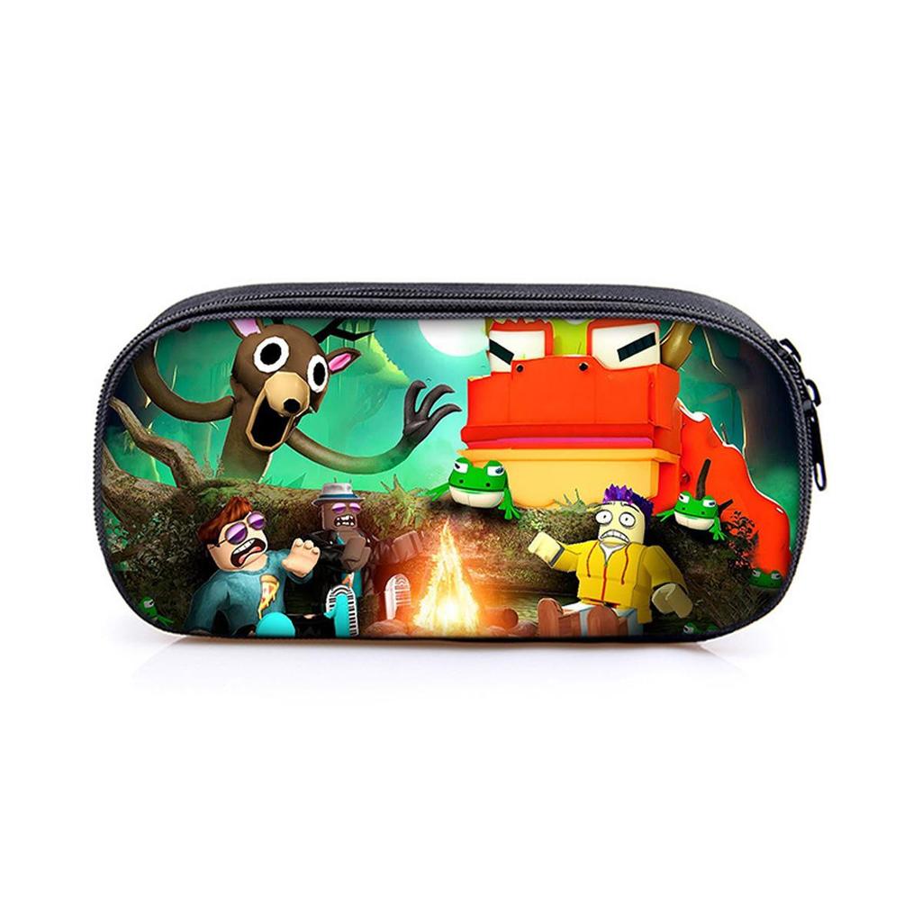 99 Days In the Forest: Roblox-Themed Pencil Case for Students
