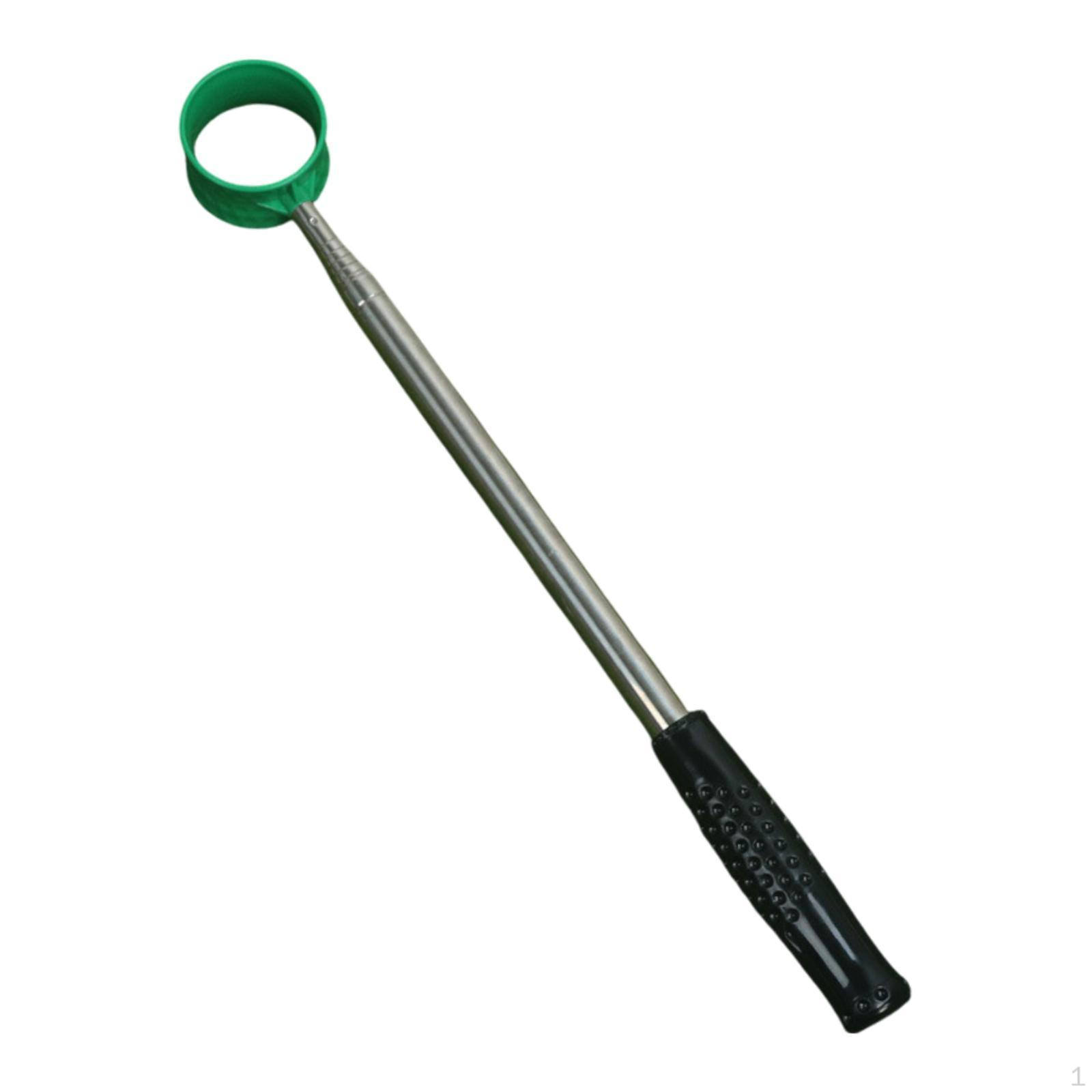 

Golf Ball Collector for Enthusiasts Lightweight Telescopic Device зелений
